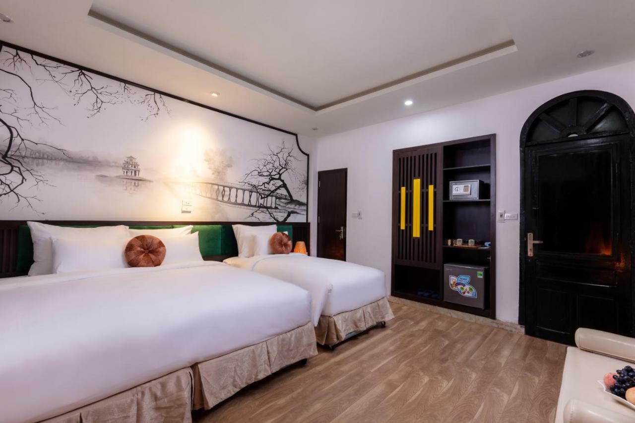 Hanoi Center Silk Lullaby Hotel And Travel Eksteriør bilde
