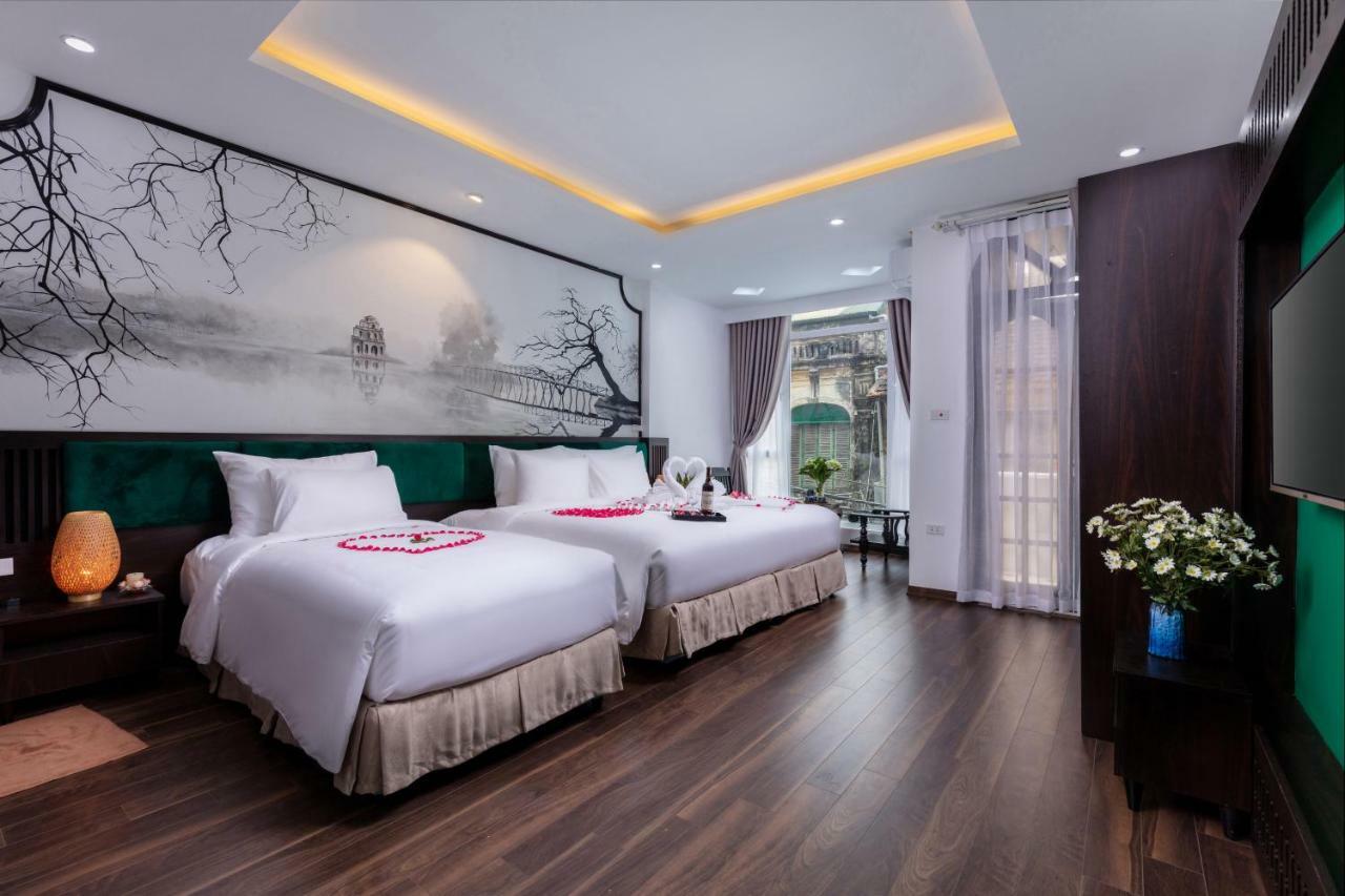 Hanoi Center Silk Lullaby Hotel And Travel Eksteriør bilde