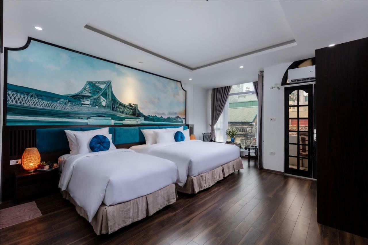 Hanoi Center Silk Lullaby Hotel And Travel Eksteriør bilde